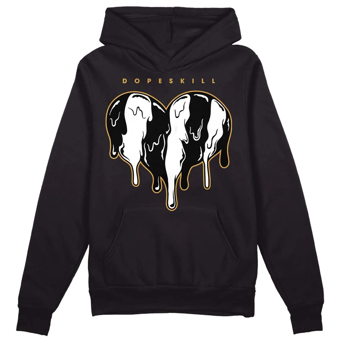 Gratitude 11s DopeSkill Hoodie Sweatshirt Slime Drip Heart Graphic sold by DopeSkill product image thumbnail 2