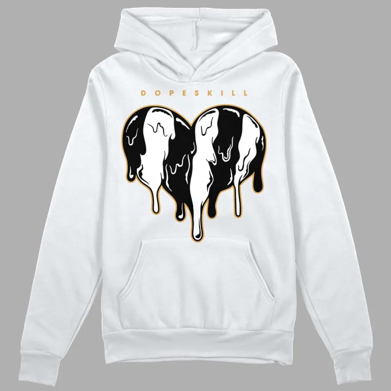 Gratitude 11s DopeSkill Hoodie Sweatshirt Slime Drip Heart Graphic sold by DopeSkill