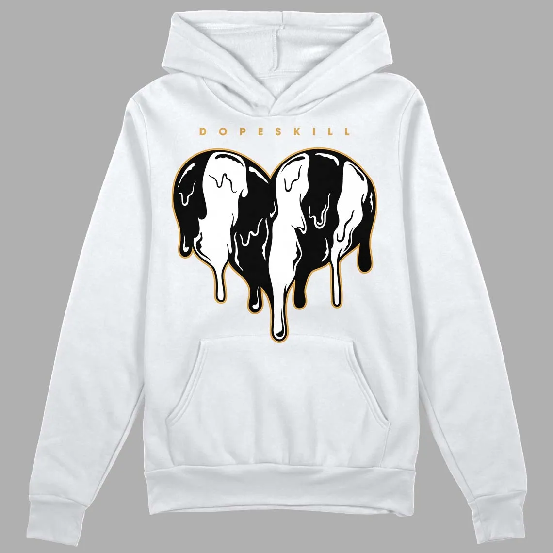 Gratitude 11s DopeSkill Hoodie Sweatshirt Slime Drip Heart Graphic sold by DopeSkill