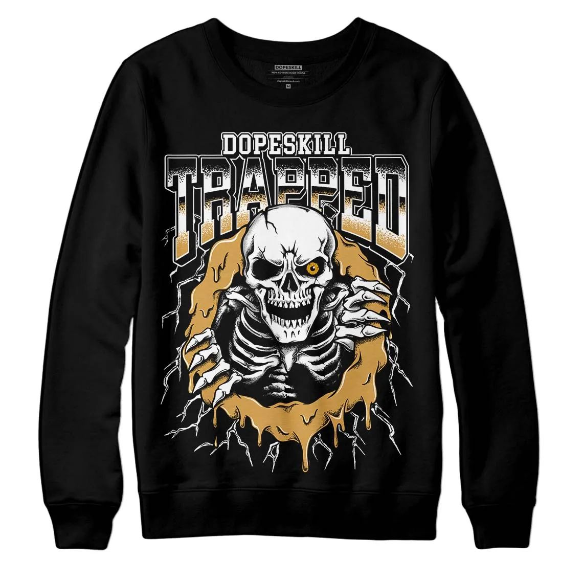 Gratitude 11s DopeSkill Sweatshirt Trapped Halloween Graphic sold by DopeSkill product image thumbnail 2