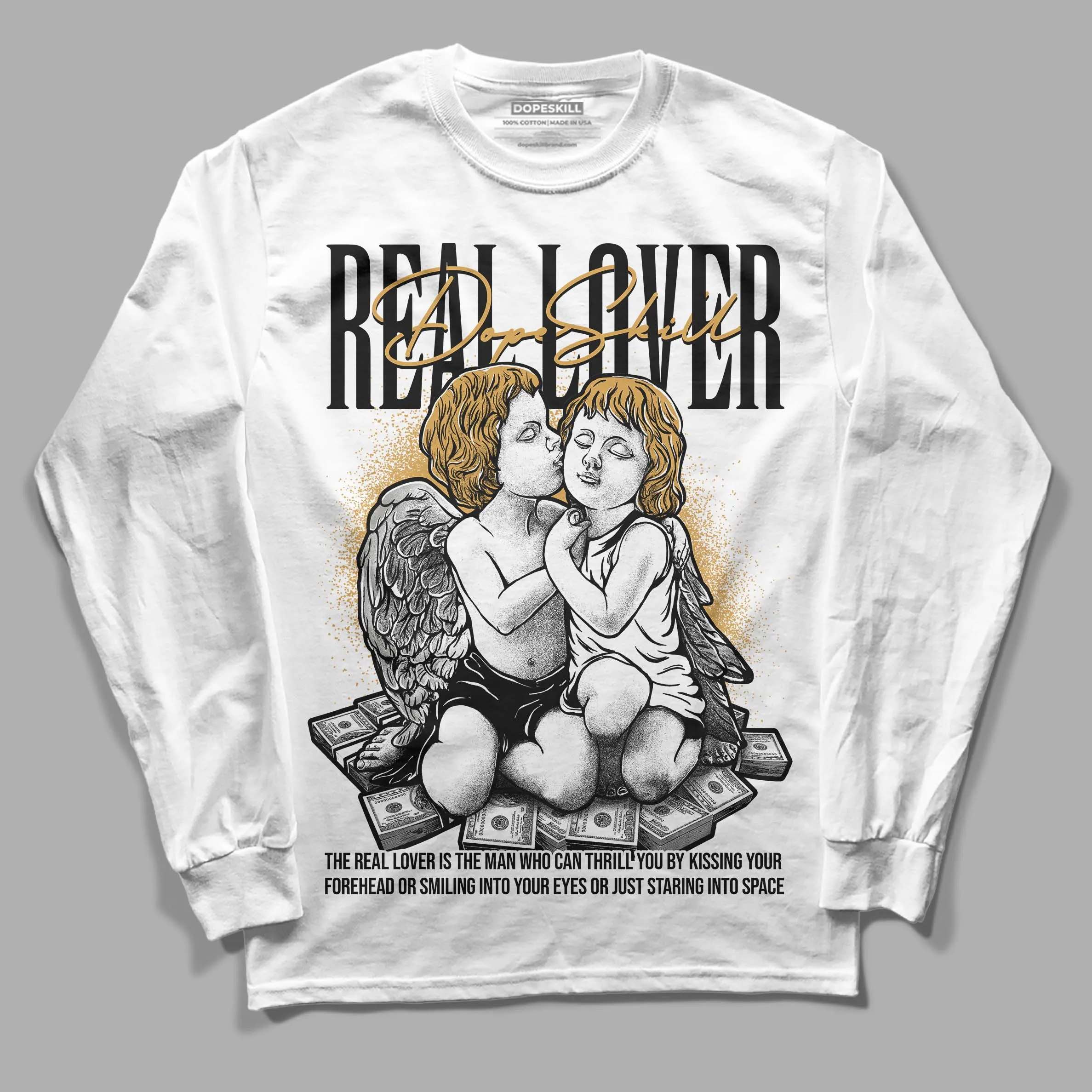 Gratitude 11s DopeSkill Long Sleeve T-Shirt Real Lover Graphic sold by DopeSkill