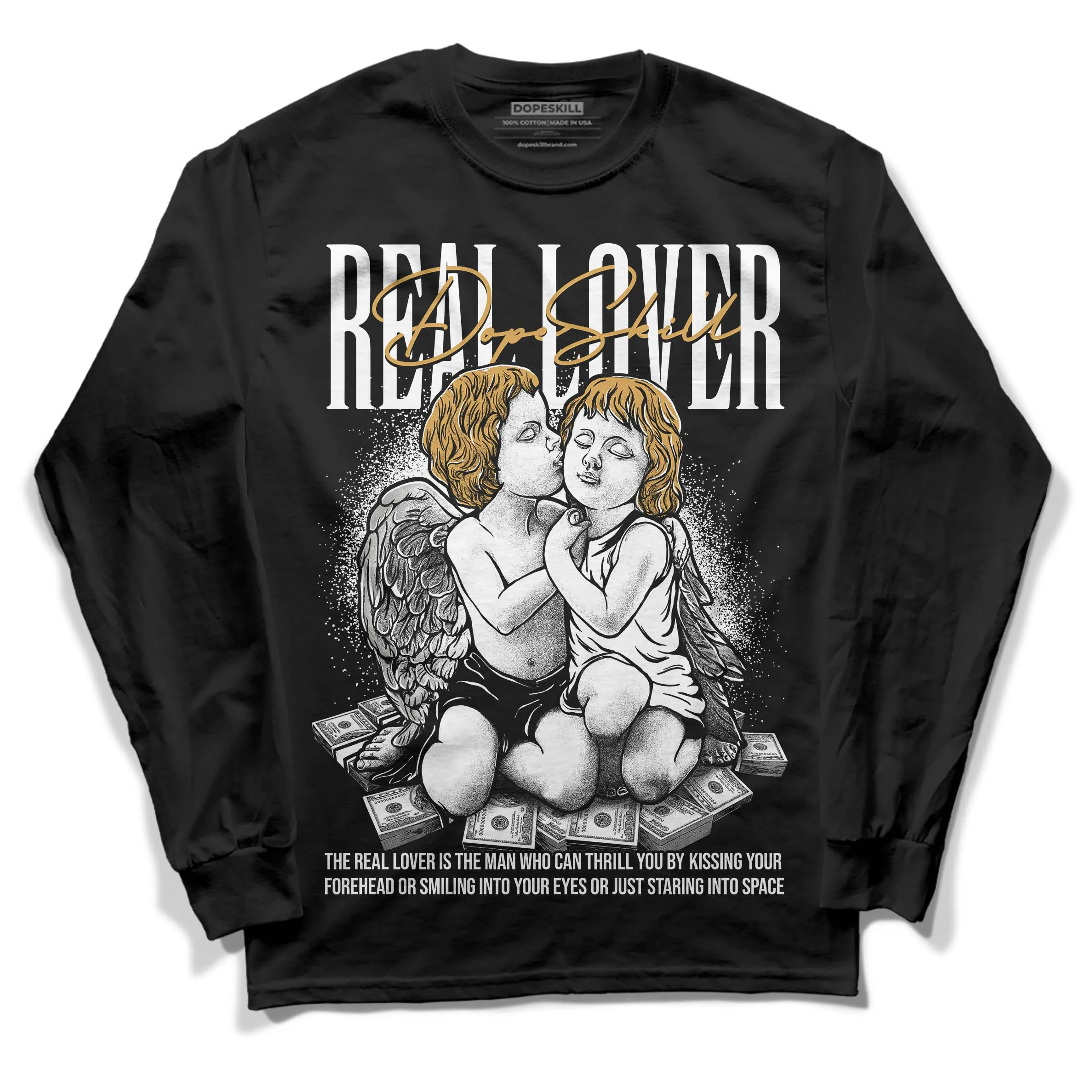 Gratitude 11s DopeSkill Long Sleeve T-Shirt Real Lover Graphic sold by DopeSkill product image thumbnail 2