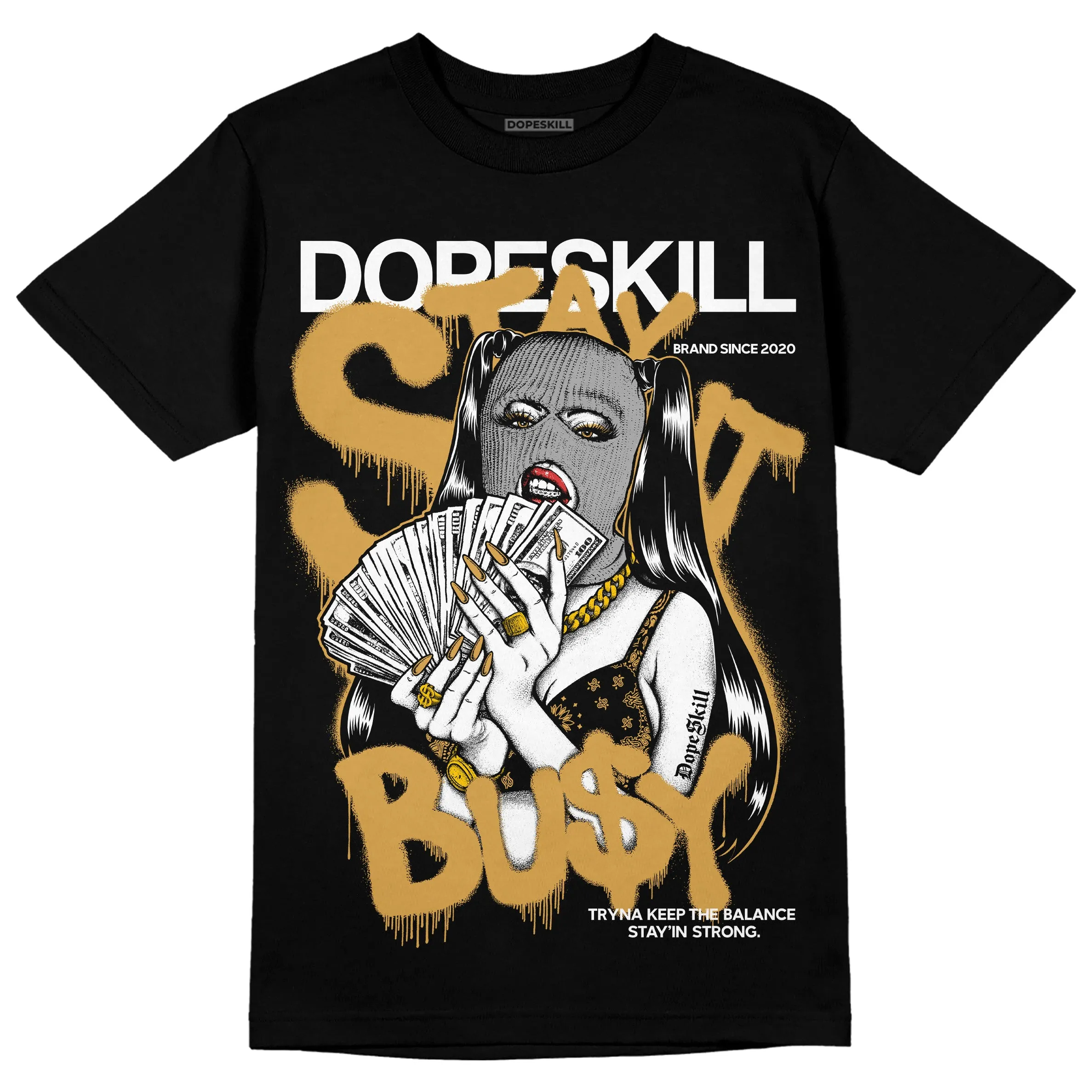 Gratitude 11s DopeSkill T-Shirt Stay It Busy Graphic sold by DopeSkill product image thumbnail 2