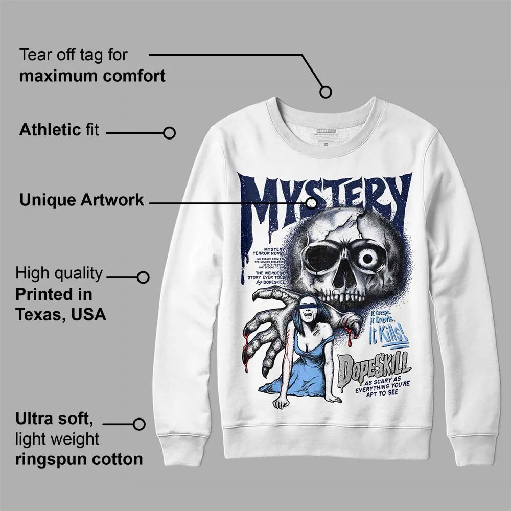 Midnight Navy 5s DopeSkill Sweatshirt Mystery Ghostly Grasp Graphic sold by DopeSkill product image thumbnail 2