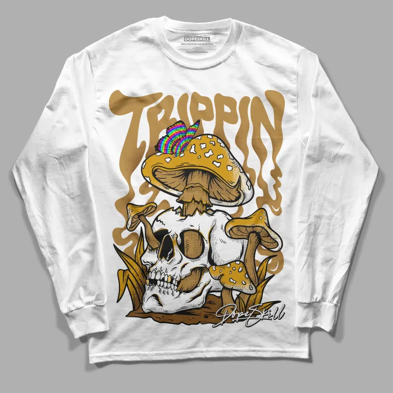 Wheat 13s DopeSkill Long Sleeve T-Shirt Trippin Graphic sold by DopeSkill