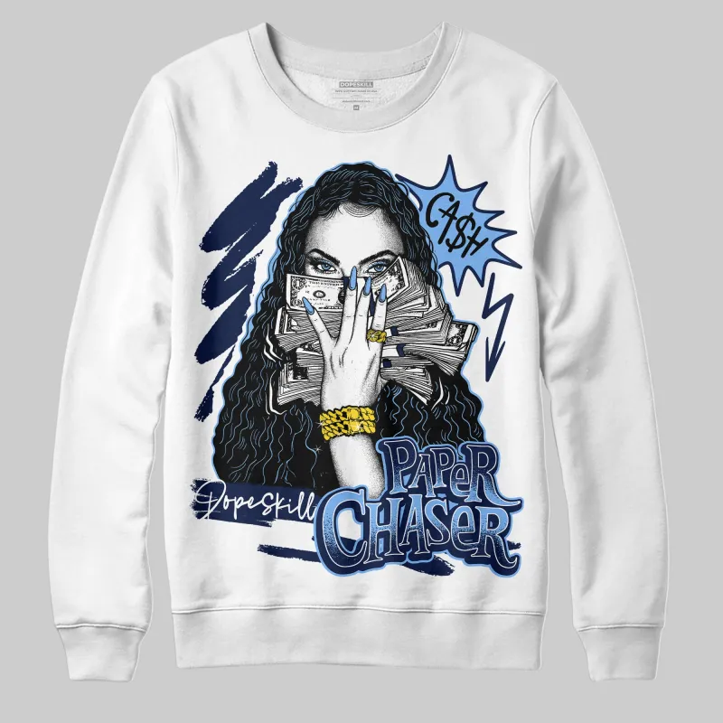 Midnight Navy 5s DopeSkill Sweatshirt NPC Graphic sold by DopeSkill