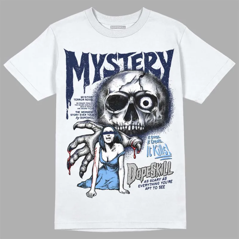 Midnight Navy 5s DopeSkill T-Shirt Mystery Ghostly Grasp Graphic sold by DopeSkill