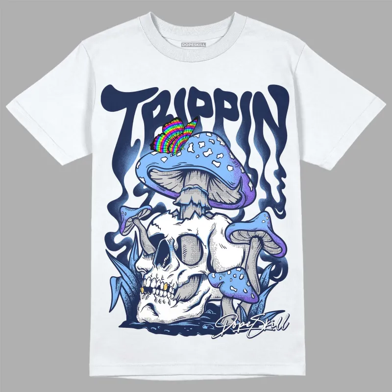 Midnight Navy 5s DopeSkill T-Shirt Trippin Graphic sold by DopeSkill