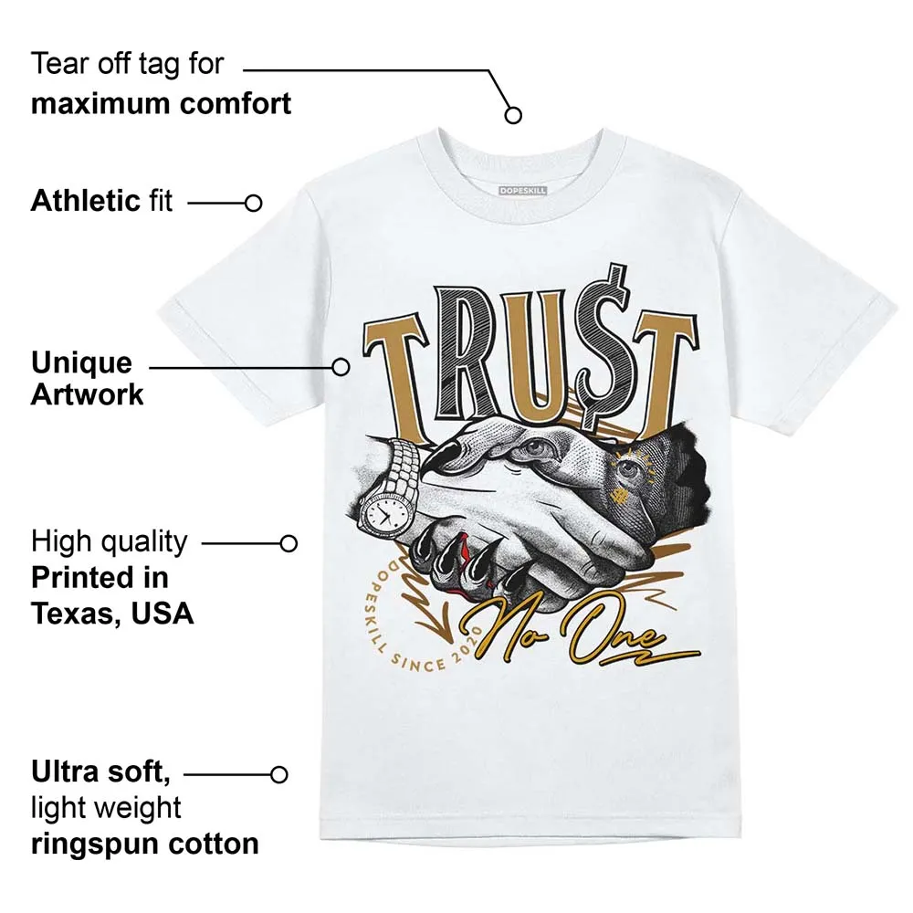 Wheat 13s DopeSkill T-Shirt Trust No One Graphic sold by DopeSkill product image thumbnail 3