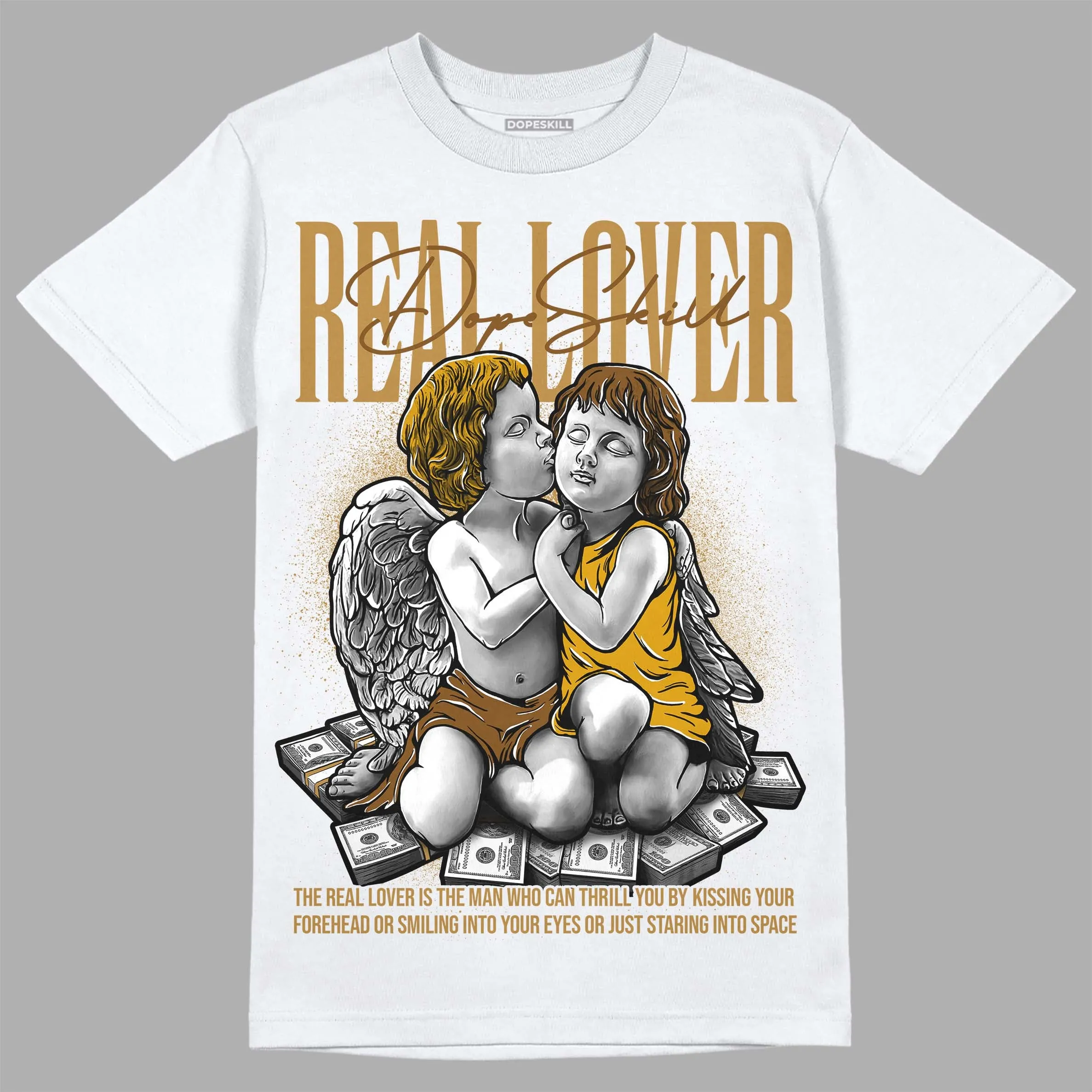 Wheat 13s DopeSkill T-Shirt Real Lover Graphic sold by DopeSkill