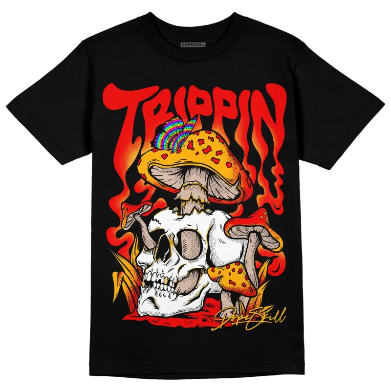 Red Collection DopeSkill T-Shirt Trippin Graphic sold by DopeSkill