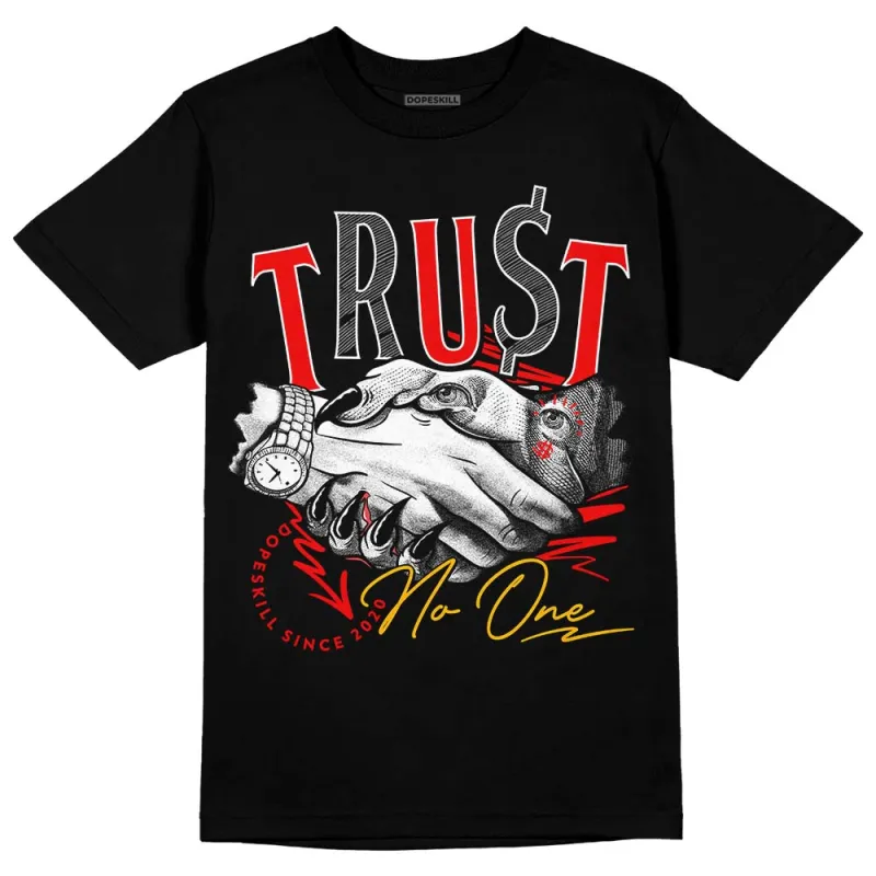 Red Collection DopeSkill T-Shirt Trust No One Graphic sold by DopeSkill