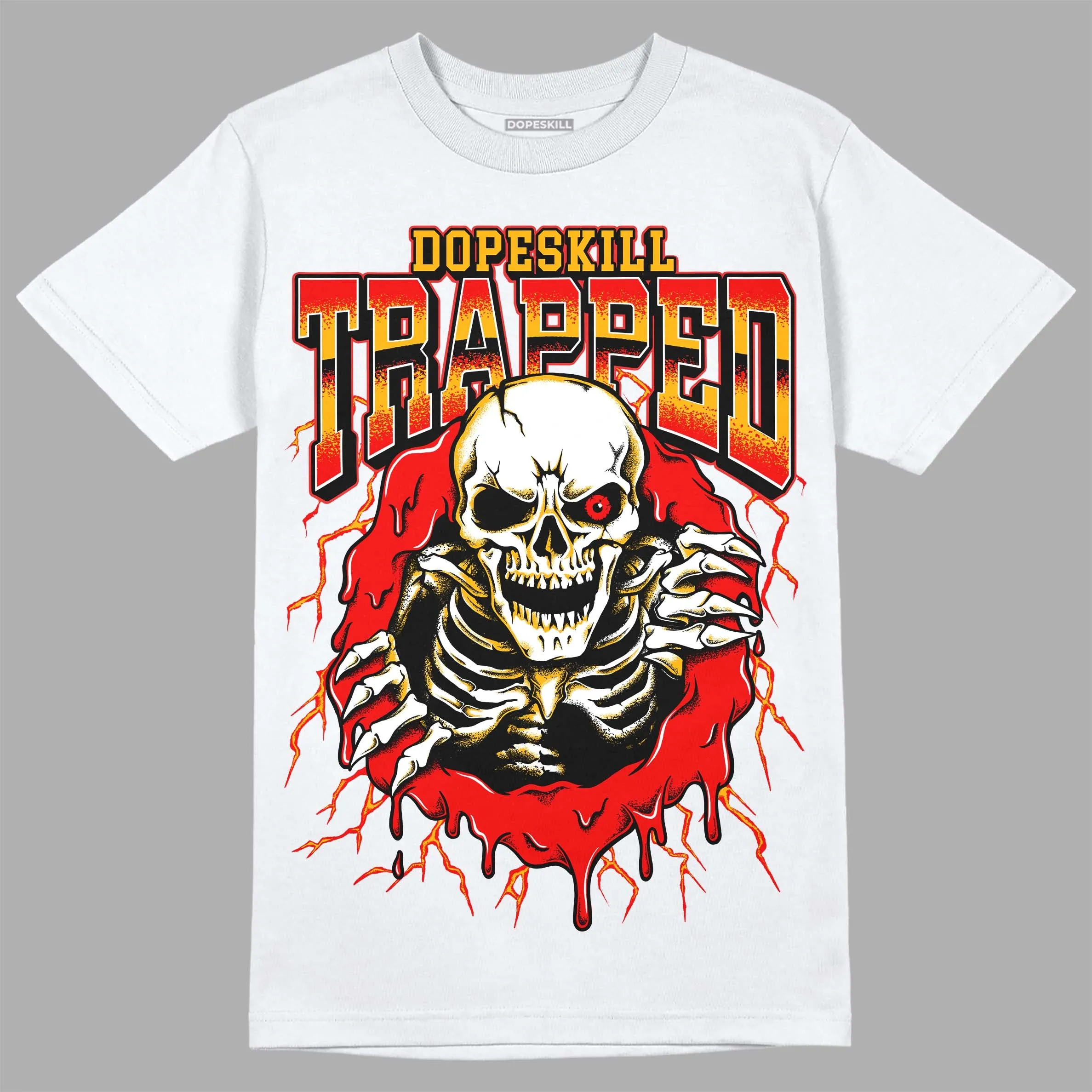 Red Collection DopeSkill T-Shirt Trapped Halloween Graphic sold by DopeSkill product image thumbnail 2