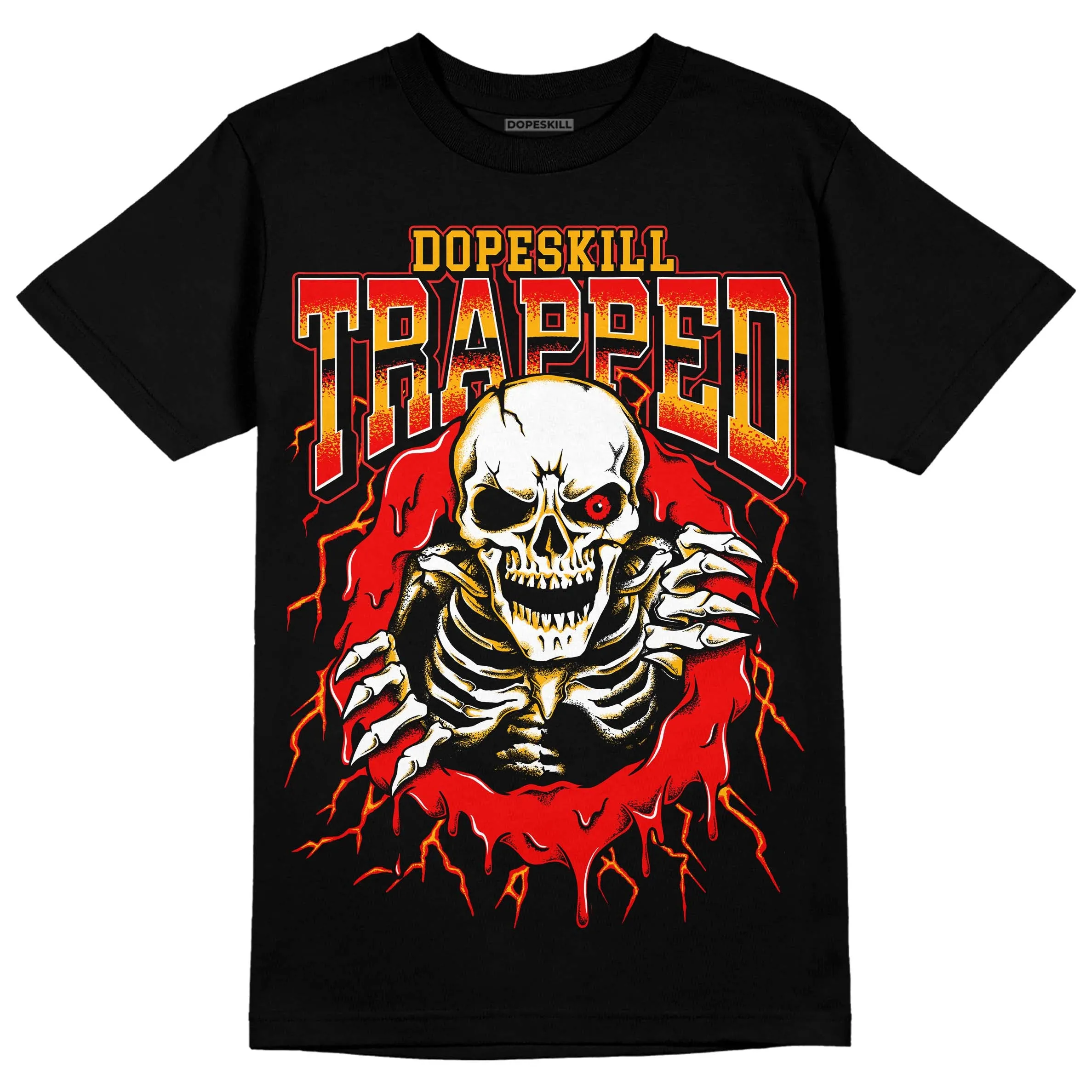Red Collection DopeSkill T-Shirt Trapped Halloween Graphic sold by DopeSkill