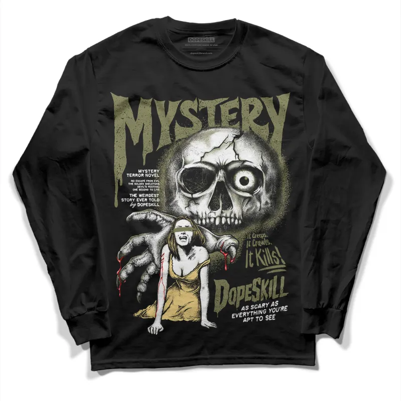 Craft Olive 4s DopeSkill Long Sleeve T-Shirt Mystery Ghostly Grasp Graphic sold by DopeSkill