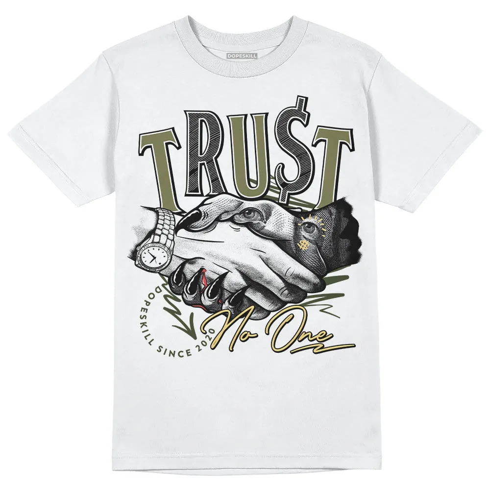 Craft Olive 4s DopeSkill T-Shirt Trust No One Graphic sold by DopeSkill product image thumbnail 2