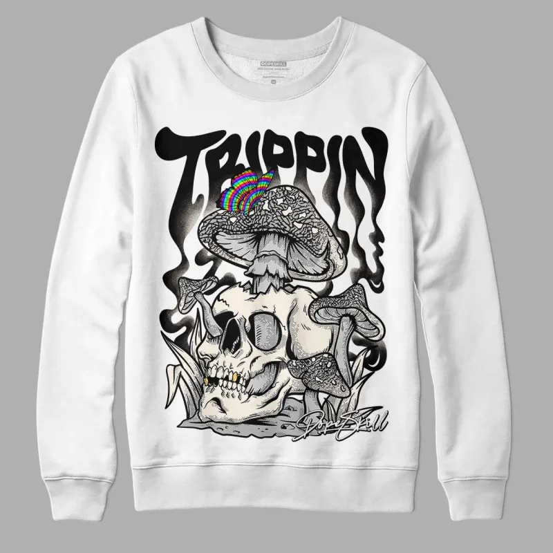 Off Noir 3s DopeSkill Sweatshirt Trippin Graphic sold by DopeSkill