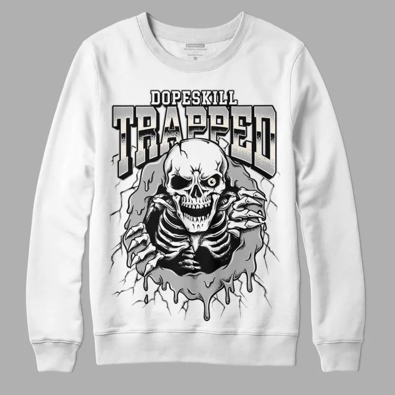 Off Noir 3s DopeSkill Sweatshirt Trapped Halloween Graphic sold by DopeSkill