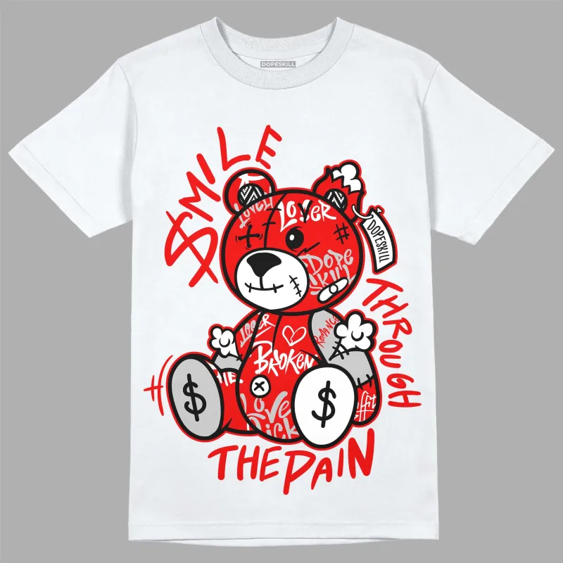 Cherry 12s DopeSkill T-Shirt Smile Through The Pain Graphic sold by DopeSkill