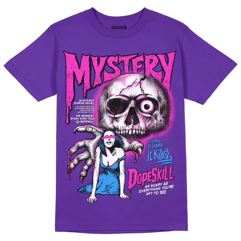 PURPLE Collection DopeSkill Purple T-shirt Mystery Ghostly Grasp Graphic sold by DopeSkill