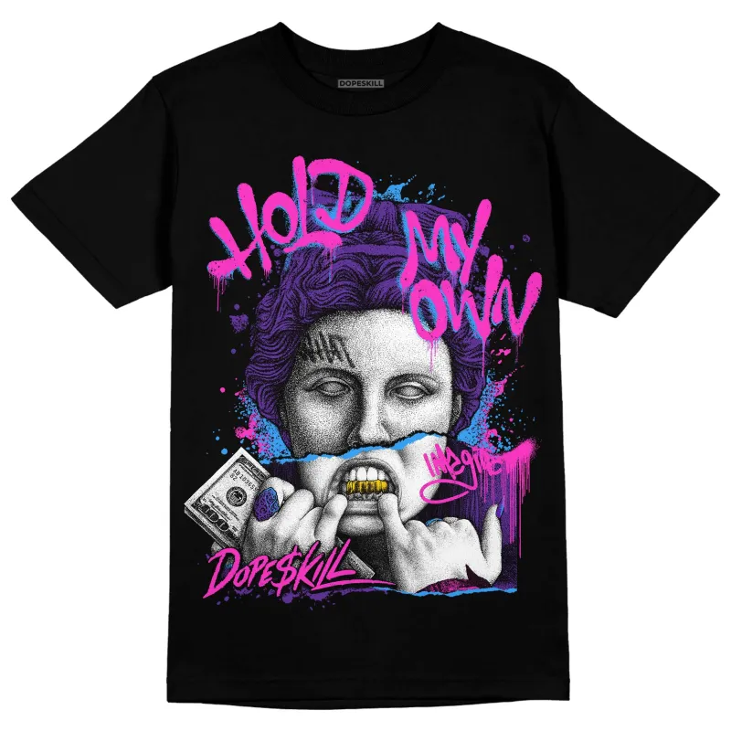 PURPLE Collection DopeSkill T-Shirt Hold My Own Graphic sold by DopeSkill
