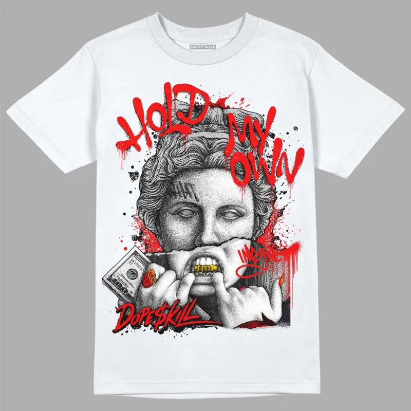 Cherry 12s DopeSkill T-Shirt Hold My Own Graphic sold by DopeSkill