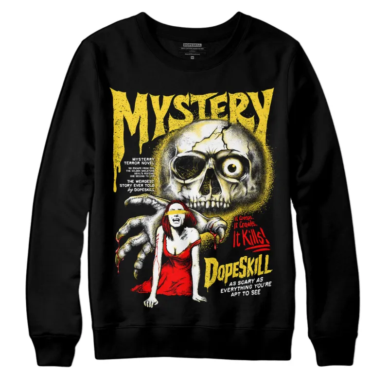 Black Tour Yellow AJ 4 Thunder DopeSkill Sweatshirt Mystery Ghostly Grasp Graphic sold by DopeSkill