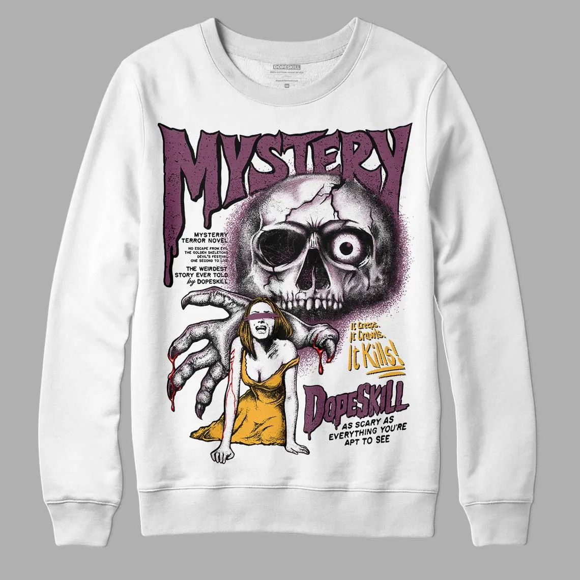 Brotherhood 1s High OG DopeSkill Sweatshirt Mystery Ghostly Grasp Graphic sold by DopeSkill