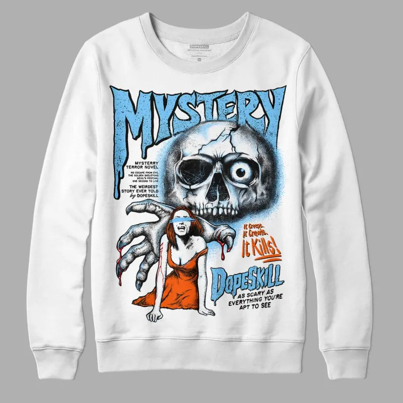 Dunk Futura University Blue DopeSkill Sweatshirt Mystery Ghostly Grasp Graphic sold by DopeSkill