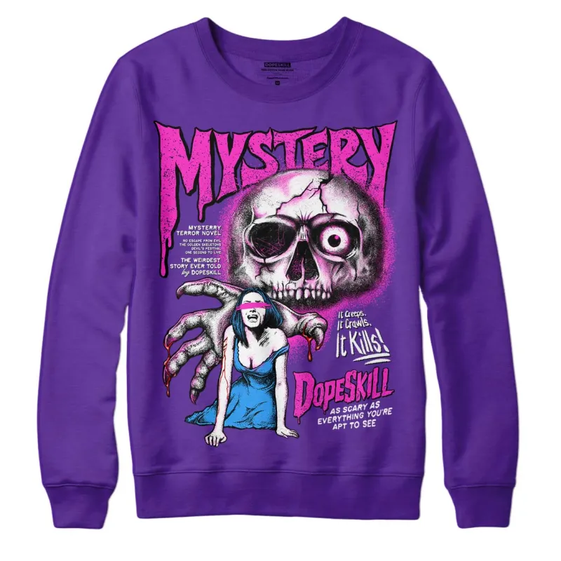 Court Purple 13s DopeSkill Purple Sweatshirt Mystery Ghostly Grasp Graphic sold by DopeSkill