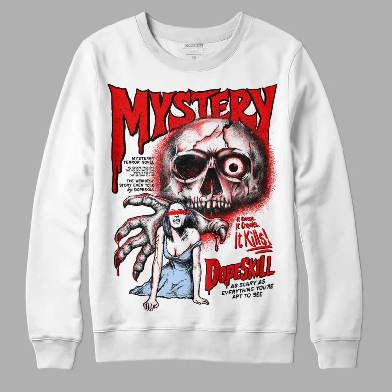 Cherry 11s DopeSkill Sweatshirt Mystery Ghostly Grasp Graphic sold by DopeSkill