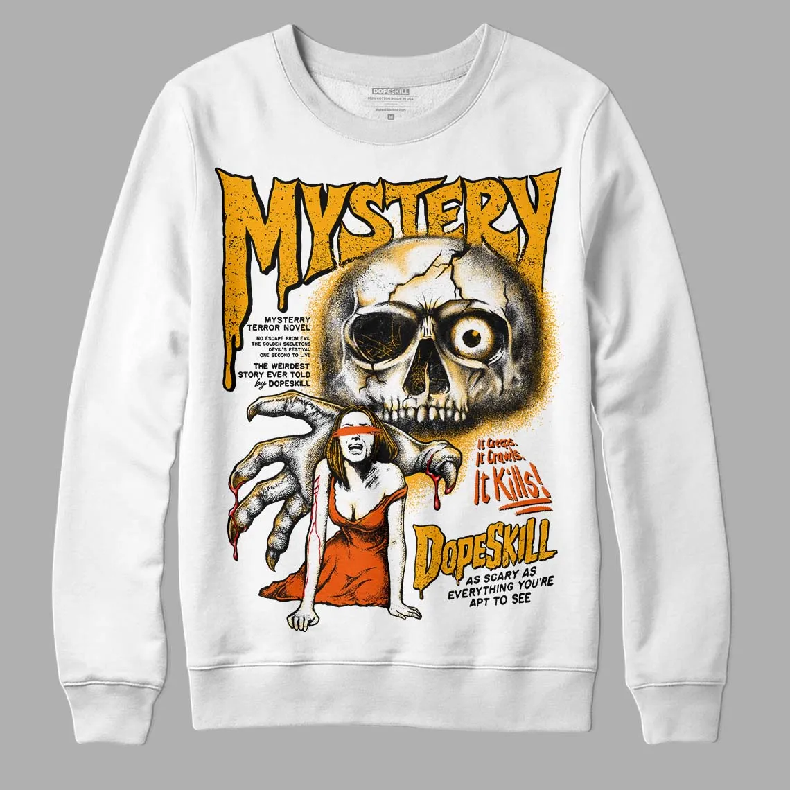Black Taxi 12s DopeSkill Sweatshirt Mystery Ghostly Grasp Graphic sold by DopeSkill product image thumbnail 2