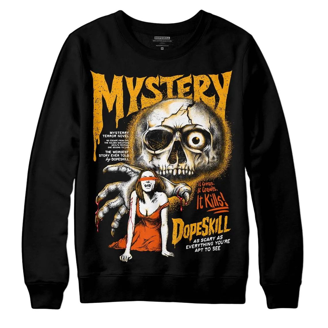 Black Taxi 12s DopeSkill Sweatshirt Mystery Ghostly Grasp Graphic sold by DopeSkill