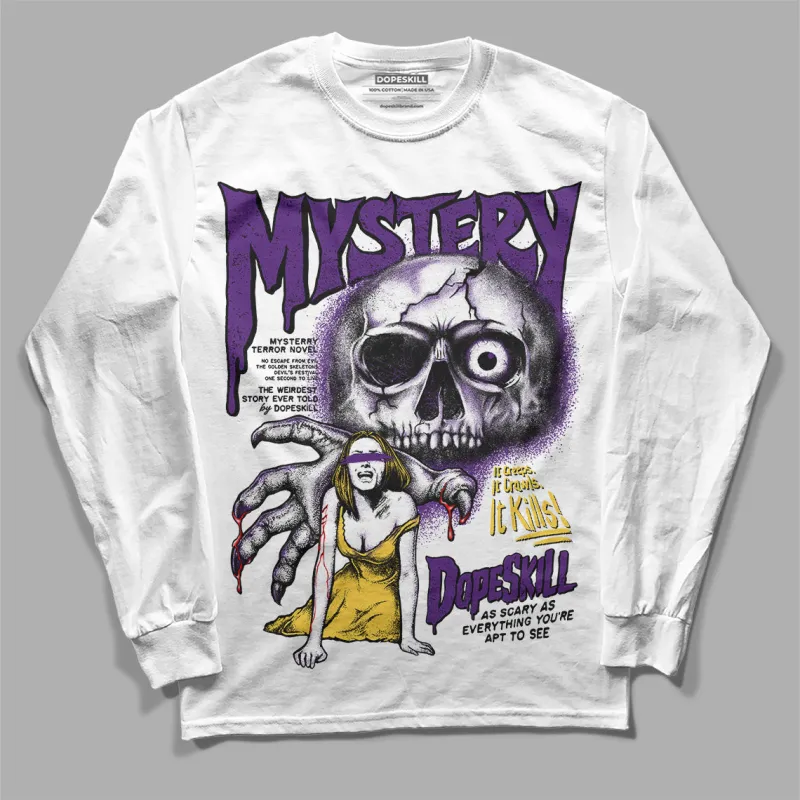 Field Purple 12s DopeSkill Long Sleeve T-Shirt Mystery Ghostly Grasp Graphic sold by DopeSkill