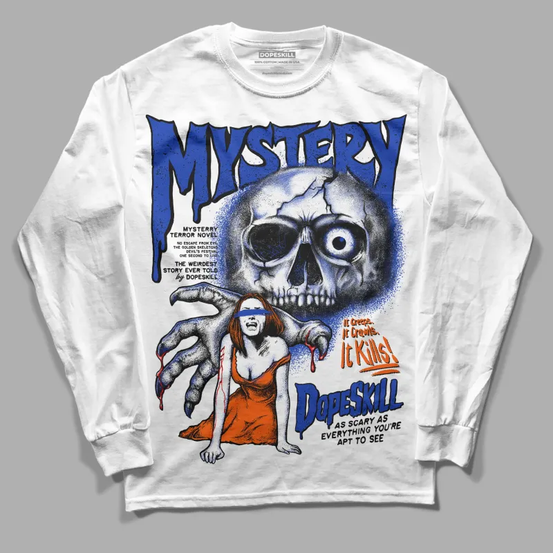 Dunk Low Futura Orange Blaze DopeSkill Long Sleeve T-Shirt Mystery Ghostly Grasp Graphic sold by DopeSkill
