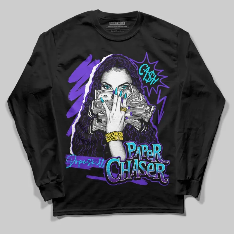 Aqua 6s DopeSkill Long Sleeve T-Shirt NPC Graphic sold by DopeSkill