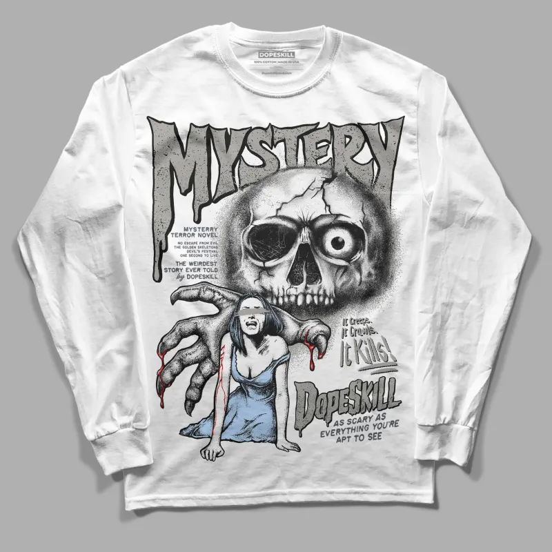 Cool Grey 6s DopeSkill Long Sleeve T-Shirt Mystery Ghostly Grasp Graphic sold by DopeSkill