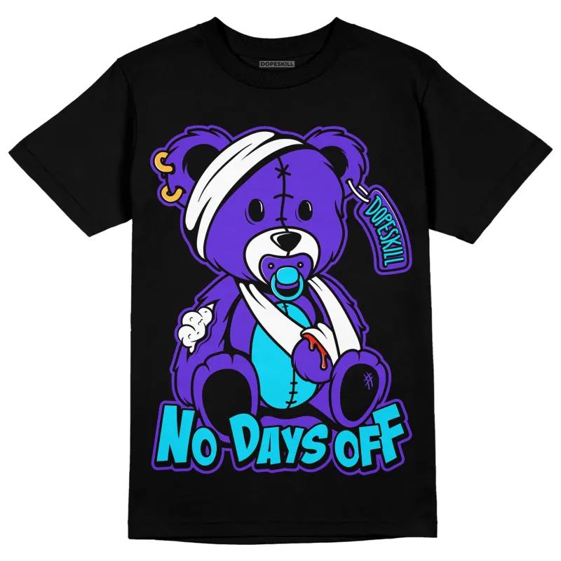 Aqua 6s DopeSkill T-Shirt Hurt Bear Graphic sold by DopeSkill