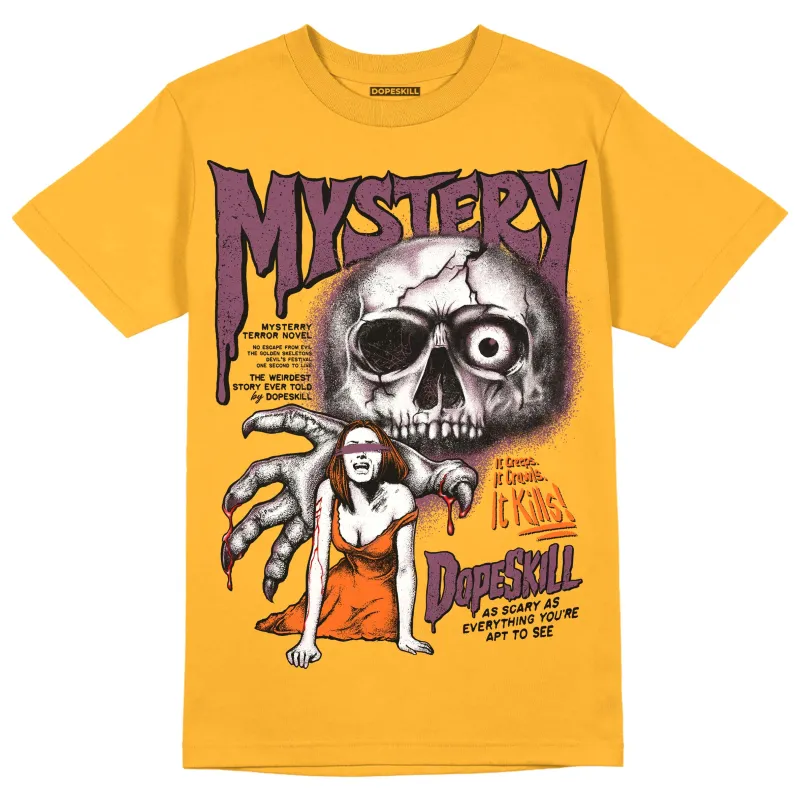 Brotherhood 1s High OG DopeSkill University Gold T-shirt Mystery Ghostly Grasp Graphic sold by DopeSkill