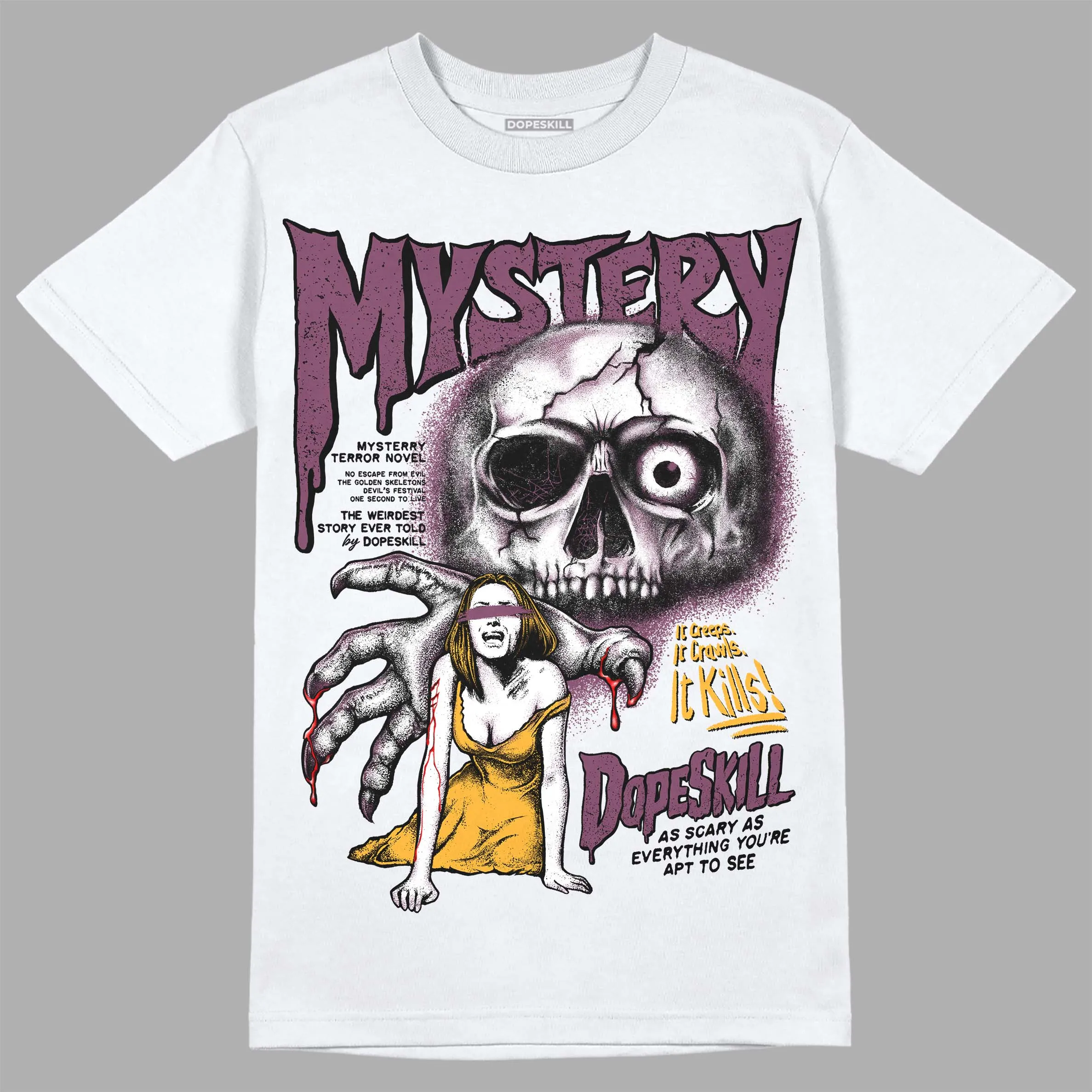 Brotherhood 1s High OG DopeSkill T-Shirt Mystery Ghostly Grasp Graphic sold by DopeSkill