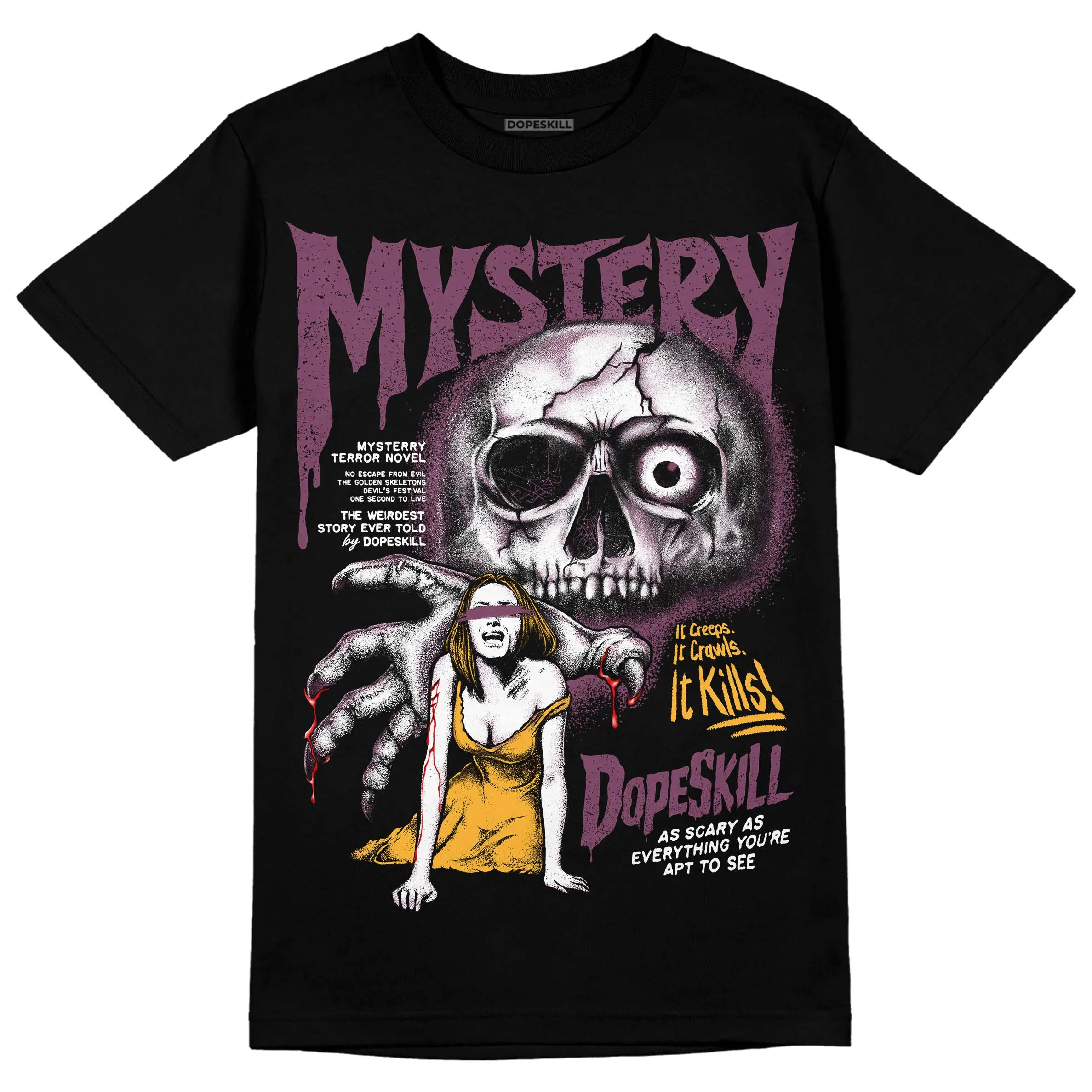Brotherhood 1s High OG DopeSkill T-Shirt Mystery Ghostly Grasp Graphic sold by DopeSkill product image thumbnail 2
