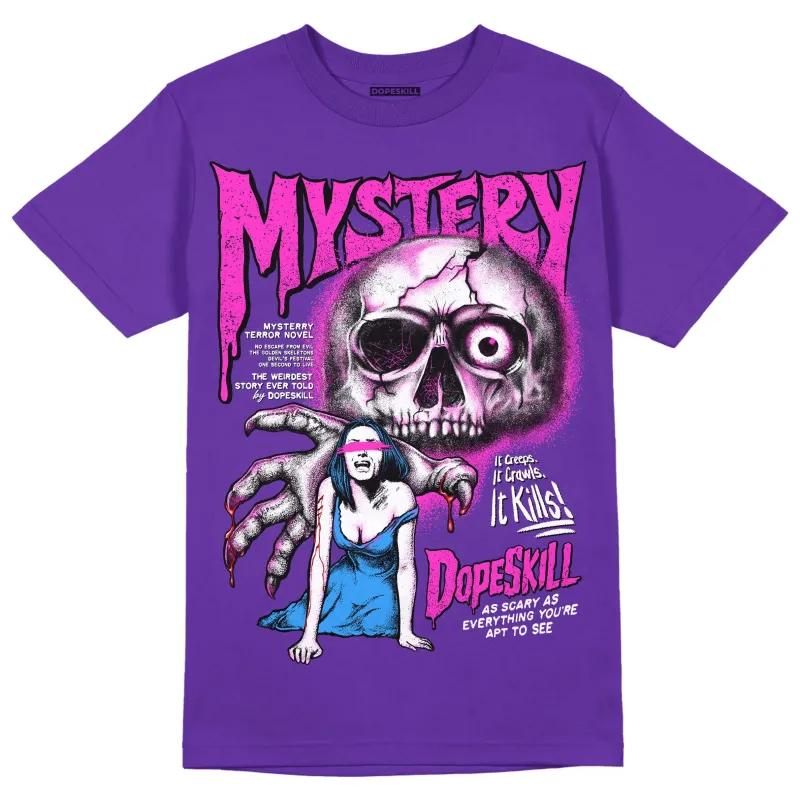 Court Purple 13s DopeSkill Purple T-shirt Mystery Ghostly Grasp Graphic sold by DopeSkill