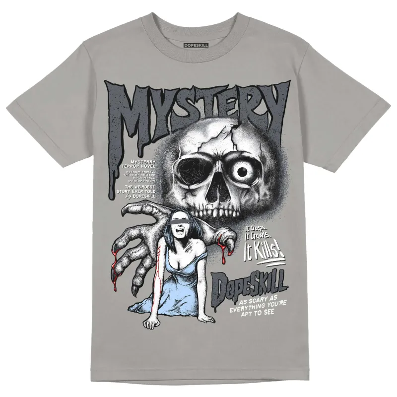Cool Grey 11s DopeSkill Grey T-shirt Mystery Ghostly Grasp Graphic sold by DopeSkill