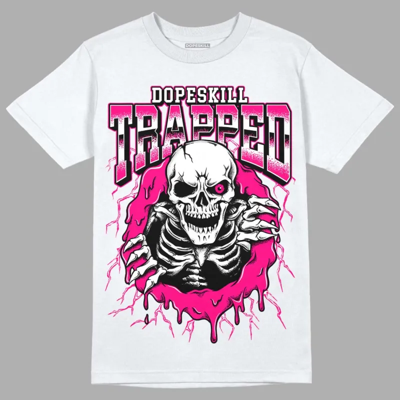 Fierce Pink 1s DopeSkill T-Shirt Trapped Halloween Graphic sold by DopeSkill