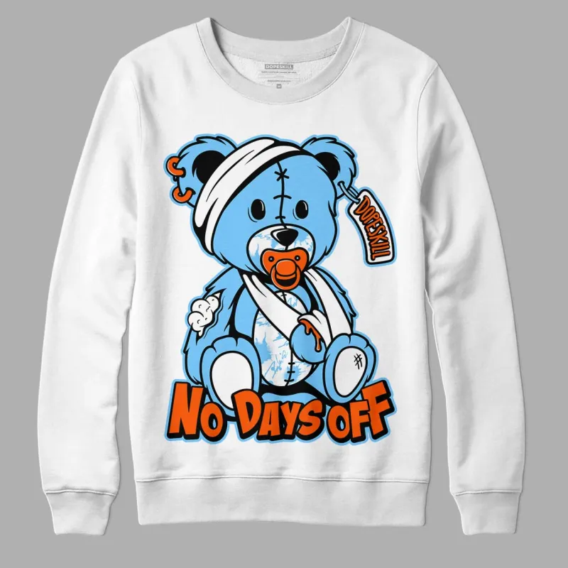 Dunk Low Futura University Blue DopeSkill Sweatshirt Hurt Bear Graphic sold by DopeSkill