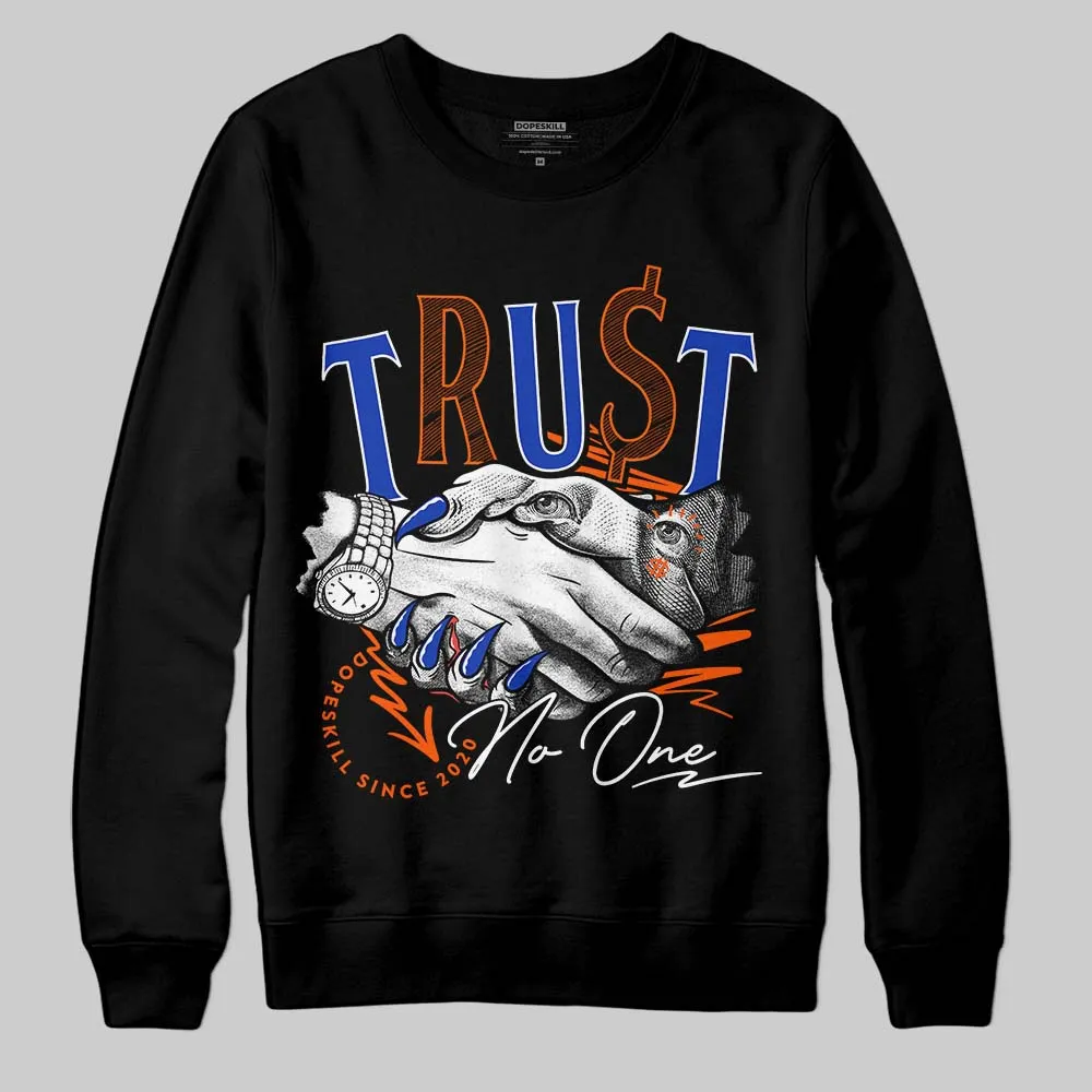 Dunk Low Futura Orange Blaze DopeSkill Sweatshirt Trust No One Graphic sold by DopeSkill product image thumbnail 2
