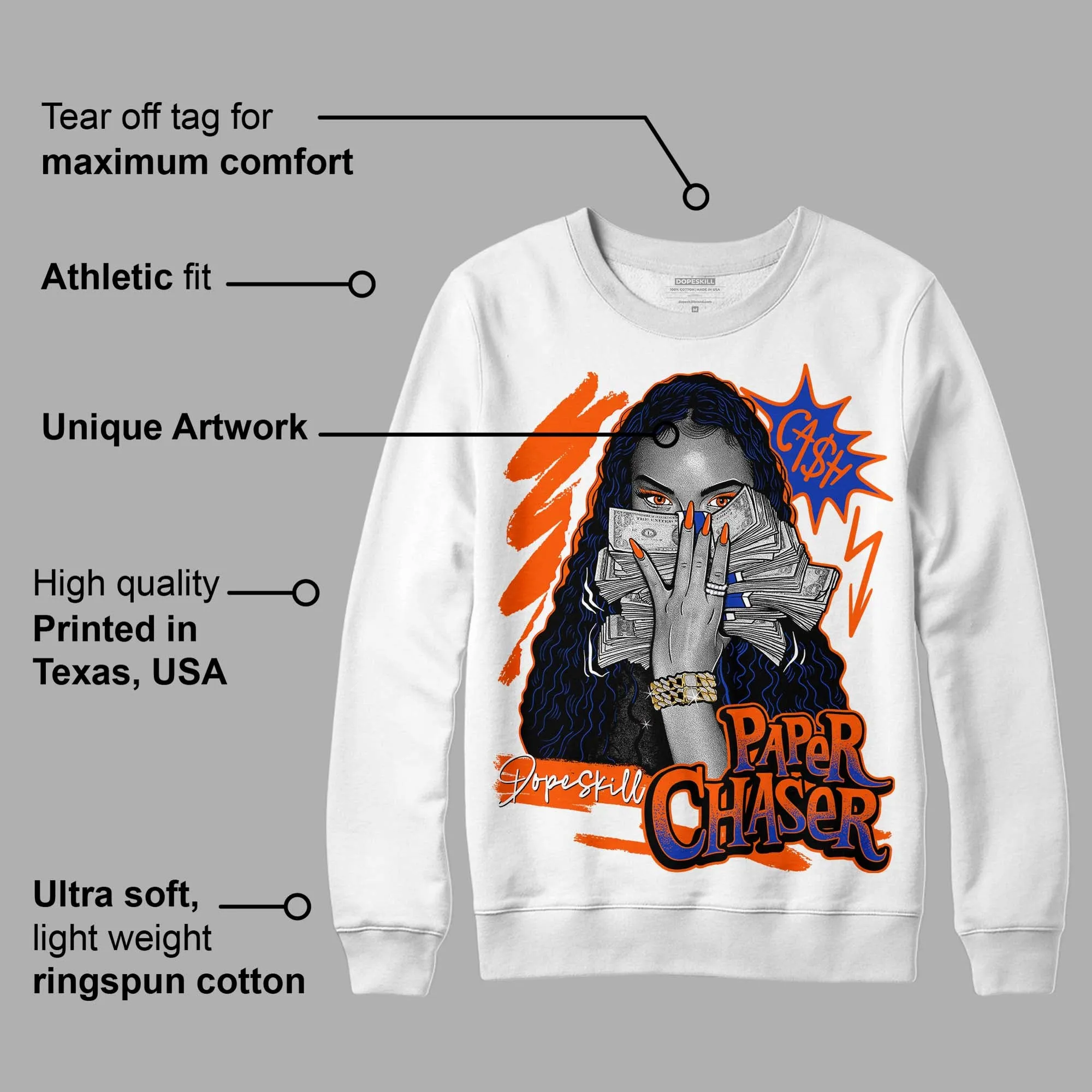 Dunk Low Futura Orange Blaze DopeSkill Sweatshirt NPC Graphic sold by DopeSkill product image thumbnail 3