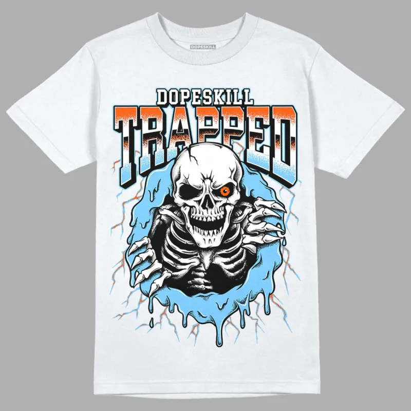 Dunk Low Futura University Blue DopeSkill T-Shirt Trapped Halloween Graphic sold by DopeSkill