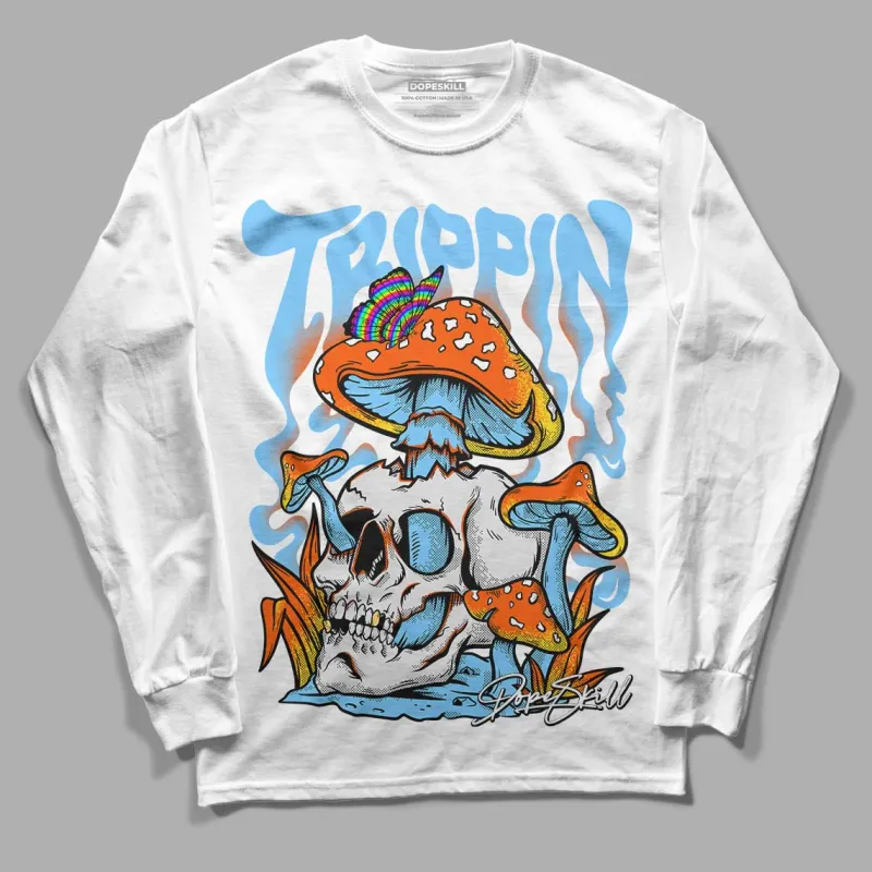 Dunk Low Futura University Blue DopeSkill Long Sleeve T-Shirt Trippin Graphic sold by DopeSkill