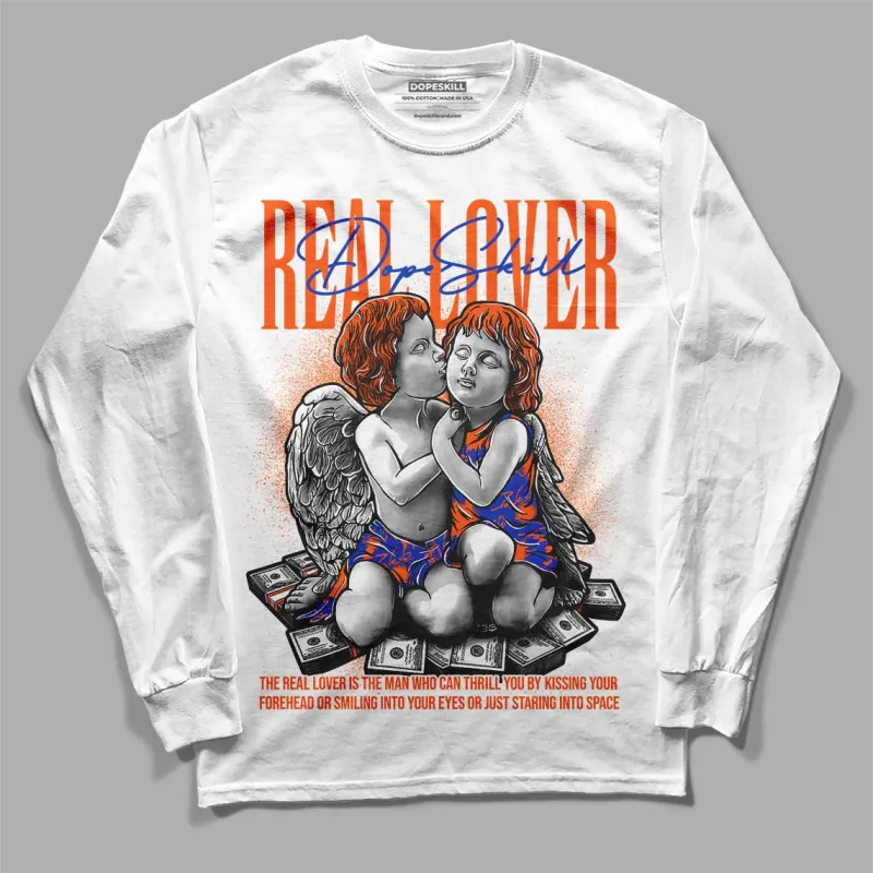 Dunk Low Futura Orange Blaze DopeSkill Long Sleeve T-Shirt Real Lover Graphic sold by DopeSkill